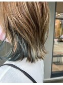 ハイライト☆インナーBLUE