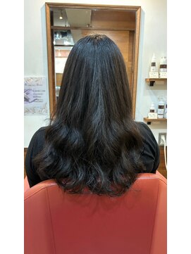 ムードコア 関内店(mu;d Coa) らくらくロング パーマヘア