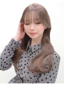 ワン バイ ジエクト(One by The Ect) 【レイヤーロング】シルキーベージュミルクティーアッシュカラー