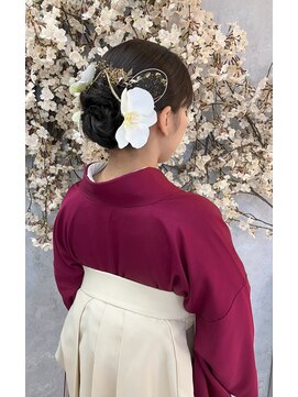 フォトリンクキポ 日本橋(Photo link ki.po) 水引金箔ヘアアレンジ