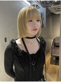 【中澤彩乃】タッセルボブ切りっぱなし韓国ヘア顔まわりレイヤー