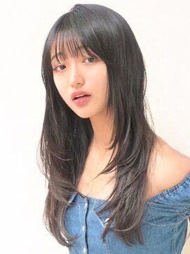 アイニティ(Inity) [Inity]レイヤーロング×パープルブラック[心斎橋/ダメージレス]