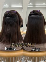 シカ 神戸三宮元町店(Cica)&nbsp;縮毛矯正 ストレート 三宮 神戸 髪質改善 癖毛 艶髪 元町