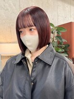 ノエ(noe)&nbsp;ミニボブ/オリーブグレージュ/20代30代yr-1