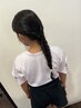 【全員】キッズカット　小学生　￥3080