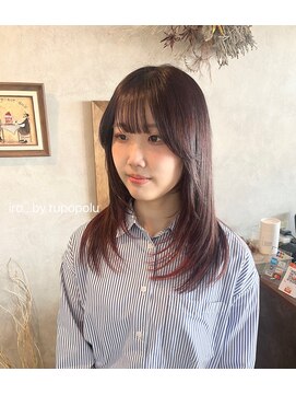 イロバイルポポル(iro...by rupopolu) 今が旬*顔周りハイレイヤー