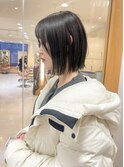 morio札幌　軽めボブ　レイヤーボブ　札幌ボブ　似合わせカット