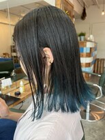 サークル(CIRCLE)&nbsp;ケアブリーチ×アクセントカラー×グリーン