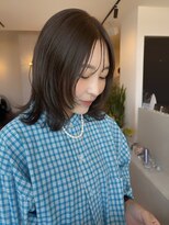 ミミ(mimi)&nbsp;【髪質改善】ハッシュカット×グレージュ
