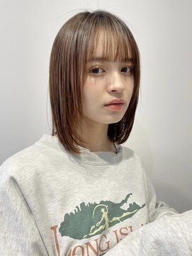 ソト 銀座(soto.) ハイライトカラー/くびれヘア/レイヤーパーマ/ミニボブ[銀座]