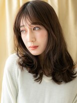 カバーヘア イヴ 戸頭店(COVER HAIR EVE)&nbsp;ミルクティーアッシュ小顔韓国風巻き毛先パーマY戸頭30代40代