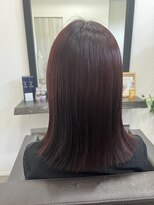 シェリールアミー(Cherir Amie)&nbsp;ボルドーレッド＋髪質改善