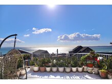 うお座の雰囲気（気持ちいい日は外でお茶でも☆外でしたら喫煙可能です♪）