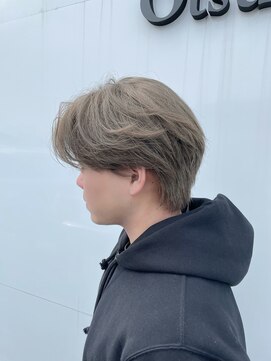 イートンクロップ オオツキ(Eton Crop Otsuki) メンズカラーミルクティーベージュ