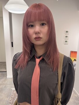 ピンク/ケアブリーチ/レイヤー