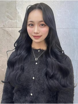 エス(Ess) 《高瀬寛菜》ブルーブラック×韓国レイヤー