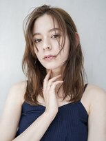 ギークス(GEEKS) 【GEEKS渋谷】ハッシュカット/グレージュ/顔周りレイヤー/ウルフ