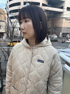 ツイギー 宮西店(TWiGGY) 髪質改善+ナチュラルボブ