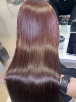 ユーフォリア 新宿店(Euphoria)&nbsp;【Euphoria SHOKI】チェリーブラウン×Aujuaトリートメント