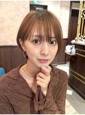 ●杉浦大人ガーリー/白髪前髪/ショートボブ/30代40代50代/銀座