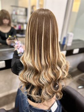 グランディールヘアデザイン(grandir hairdesign) ホワイトベージュハイライト！-Yurika-