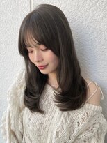 ベイルーム(BAYROOM by HONEY omotesando) レイヤーカット/グレージュ/顔まわりカット