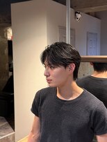 メンズココ メンズパーマ 韓国ヘア 日本橋店(MENS COCO) ニュアンスパーマ シースルーセンターパート