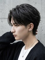 ヘッドストック(HEAD STOCK)&nbsp;フェザーパーマニュアンスパーマ毛流れセンターショートフェザー