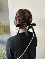 ニア(nir.) 佐賀/鳥栖/結婚式ヘア/カチモリヘア/ヘアセット