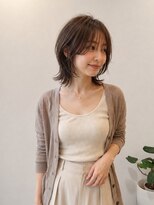 セレスト 心斎橋店(CELESTE)&nbsp;【抜け感】【30代】イノアカラー/モカラベージュウルフショート