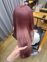 ミー 新宿(MII)&nbsp;ピンクベージュ/ダブルカラー/髪質改善/新宿/MII/