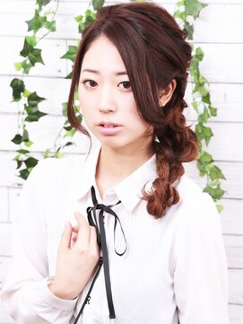 モニカ 横須賀中央店(Monica) ♪パーティーダウン♪編み込み♪アレンジ