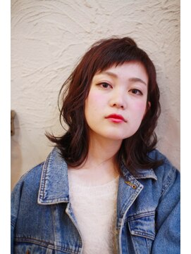 トヌコア ルア 下北沢店(TONUKOA RUA) 【TonukoaRua】ミディな大人ウェーブでオフィスカジュアル★