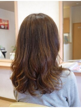 ポッシュアップ(POSH UP) お客様スナップ☆愛されウエーブヘア！