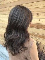 ロウブ(roubu.)&nbsp;【roubu.】大人可愛いスモーキーショコラセミロング