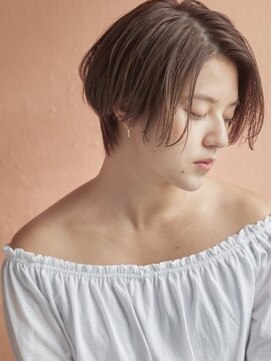 ミンクス 青山店(MINX) 2018秋冬人気のシアーベージュ #モード#3Dカラー#ミニマムボブ