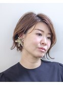 ショートボブ