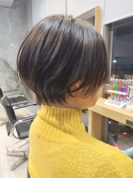 エリマ 調布(elima) ミルクティーベージュダブルカラーインナーカラー韓国20代前髪