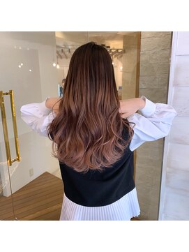 オーロ 池田店(ORO) 20代30代40代透明感大人かわいいグラデーションカラー☆