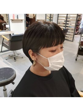 ライズ ヘア ブランド 豊中店(RISE HAIR BRAND) ワイドバングショート