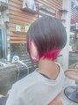 ヌードカラー(NUDE COLOR)&nbsp;ショートボブインナーカラー