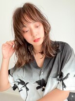 レニーバイエース(LANY by ACE) 【LANY横浜】重めバング×ウルフレイヤー