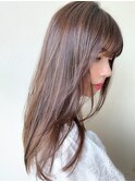 吉武満里奈20代30代40代小顔無造作カールミディアムセミディ