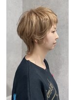 ブリッサ ヘアー(brisa hair) milk tea×マッシュウルフ