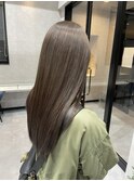 髪質改善カラーエステ/艶オリーブグレージュ