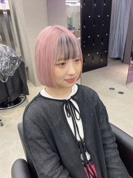 ペレ 栄店(PELE) ショコラアッシュ/ヘルシースタイル/ふんわりカール/栄/名駅