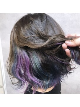 キャラ シャローネ 池袋(Chara Chalone) 夢可愛いいインナーユニコーンカラー【池袋/岸雄一】