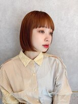 シーシンジュク 新宿南口(Sea shinjuku)&nbsp;韓国風前髪×チョコレートカラー【髪質改善/新宿/大人ガーリー】