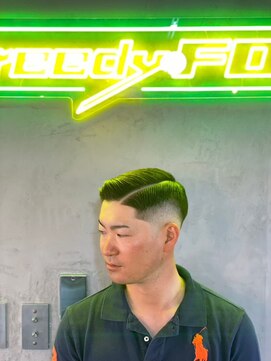 グリーディーフォックス 三軒茶屋(GreedyFOX) 波巻き/マッシュパーマ/ウルフ/ハイライト<理容室>三軒茶屋