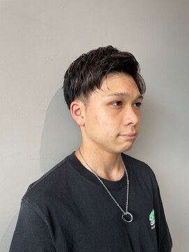 コージーフロムタカアキ(COZY from Takaaki) ツーブロナチュラルパーマ